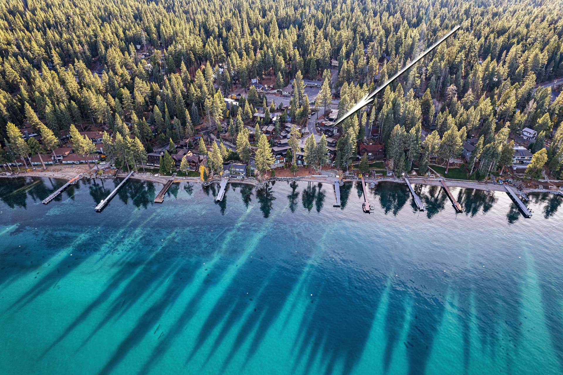 Aerial Grace Lakeside Retreat - Image 38